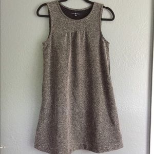 Grey LOFT sleeveless dress